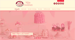 Desktop Screenshot of misscookiess.com